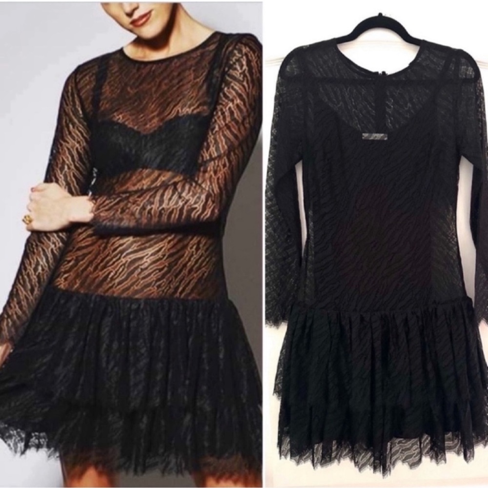 Gomez-Gracia London twilight blk lace dress 8